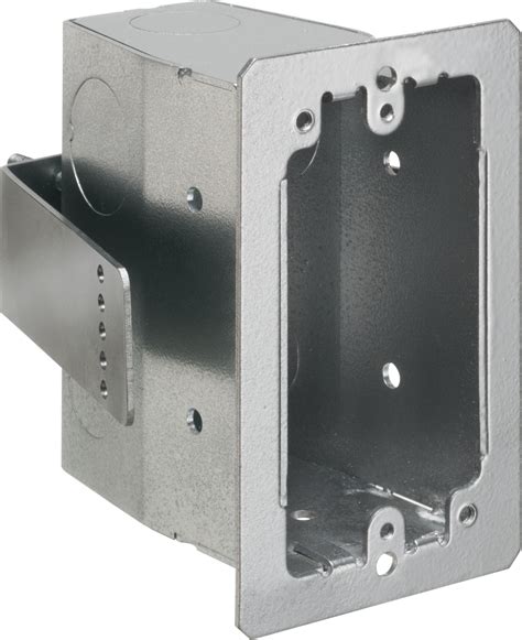 electrical box for concretes block wall|single gang masonry electrical box.